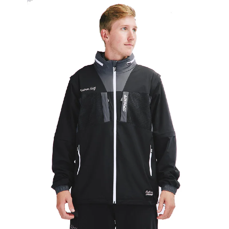 Men's Coats with Velcro ClosuresMens Malbon X Spyder - Black
