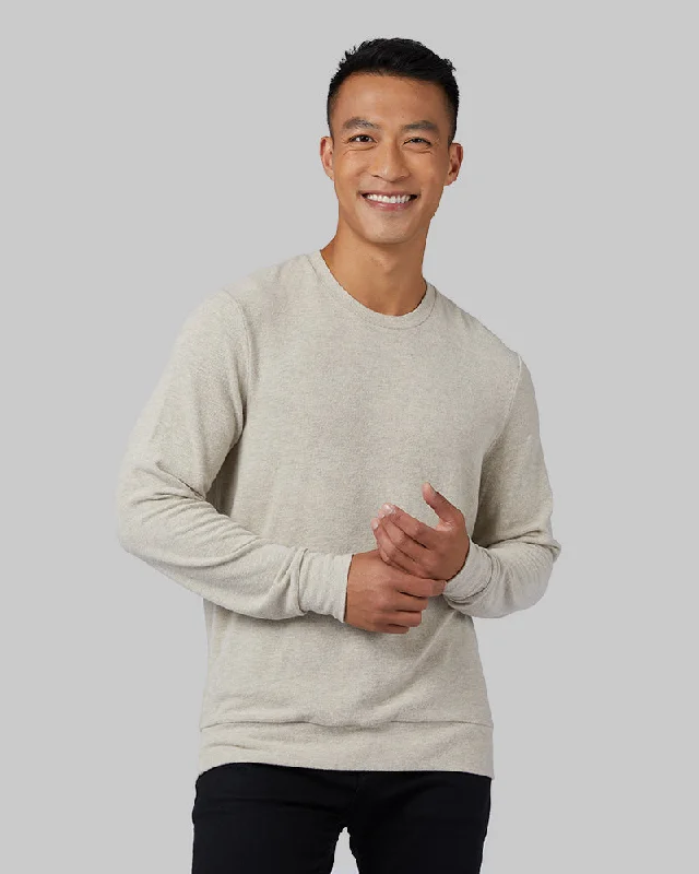 Men's Sweaters with Tapered ShapesMEN'S SWEATER KNIT CREW TOP