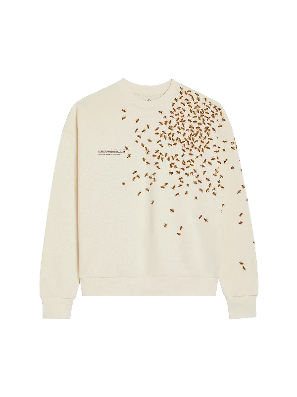 Men's Coats with Multi-Pocket DesignMens Bee The Change Sweatshirt—undyed
