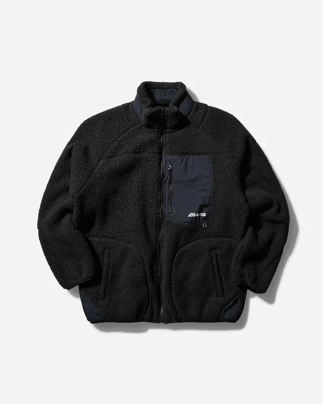 Men's Coats with Adjustable SleevesMen's Polartec Thermal Loft Reversible Jacket Black