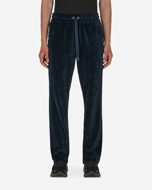Vintage Men's JeansVelvet Sweatpants Blue