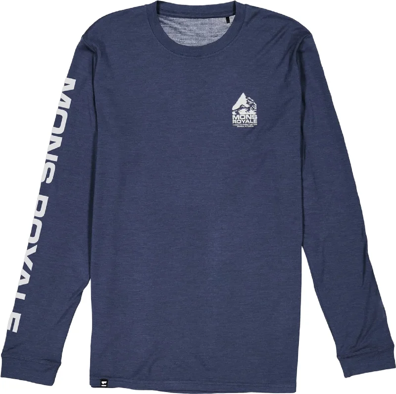 Men's Shirts with Asymmetrical HemlinesIcon Long Sleeve Tee - Men's|-|Chandail à manches longues Icon - Homme