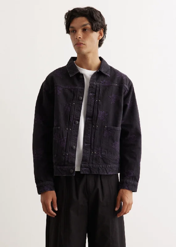 Men's Coats with Wind-Resistant FabricM.W. Jean Jacket