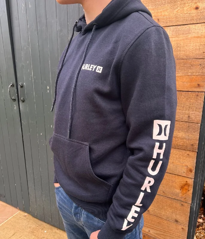 Classic Men's Button-Up ShirtsNavy Hurley Seaside Hoodie