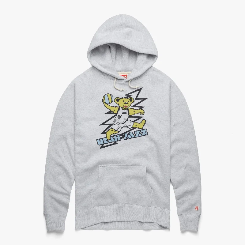 Men's Hoodies with Breathable FabricNBA x Grateful Dead x Jazz Hoodie