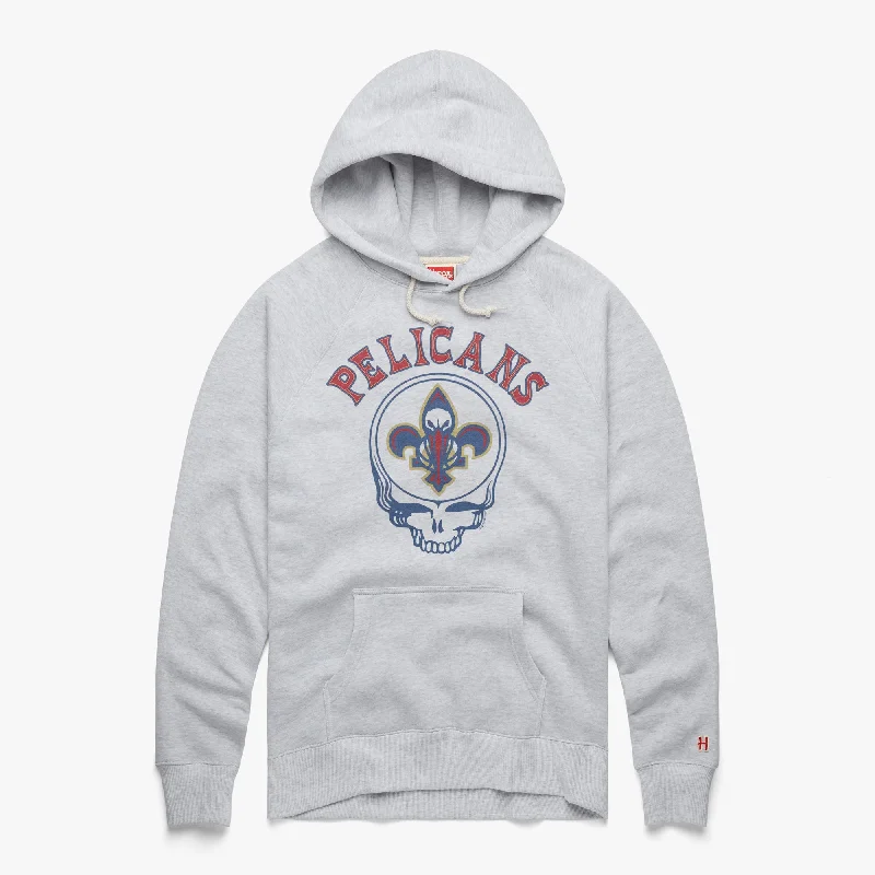 Men's Hoodies for SnowshoeingNBA x Grateful Dead x Pelicans Hoodie