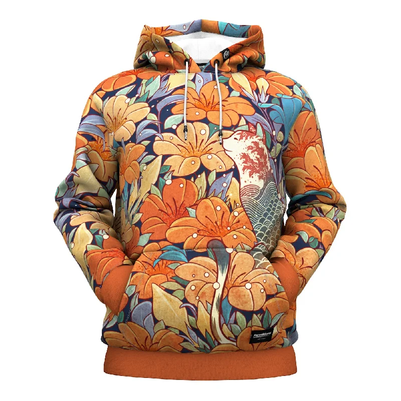 Men's Hoodies for SpringNeko Flowers Hoodie