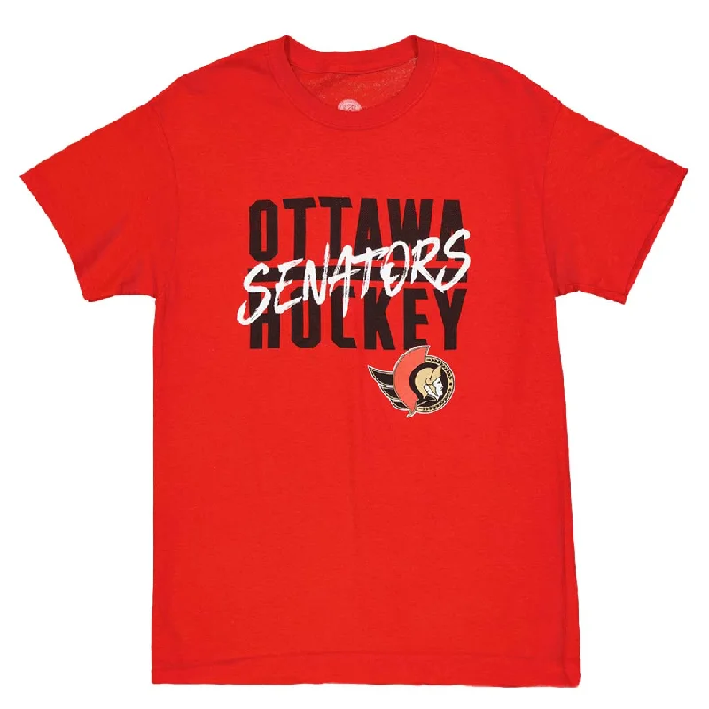 Men's Shirts with French CuffsNHL - Men's Ottawa Senators Hockey T-Shirt (NHXX0H2MSC1P1GT 62RED)