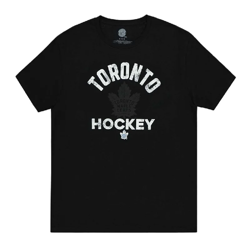 Casual Men's T-ShirtsNHL - Men's Toronto Maple Leafs Skate Faster Big Logo T-Shirt (NHXX2BRMSC3A1PB)