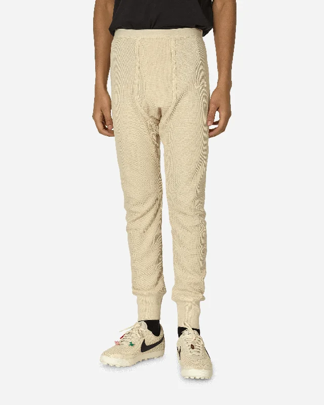 Flexible Men's JeansBode Rec. Thermal Pants Ecru