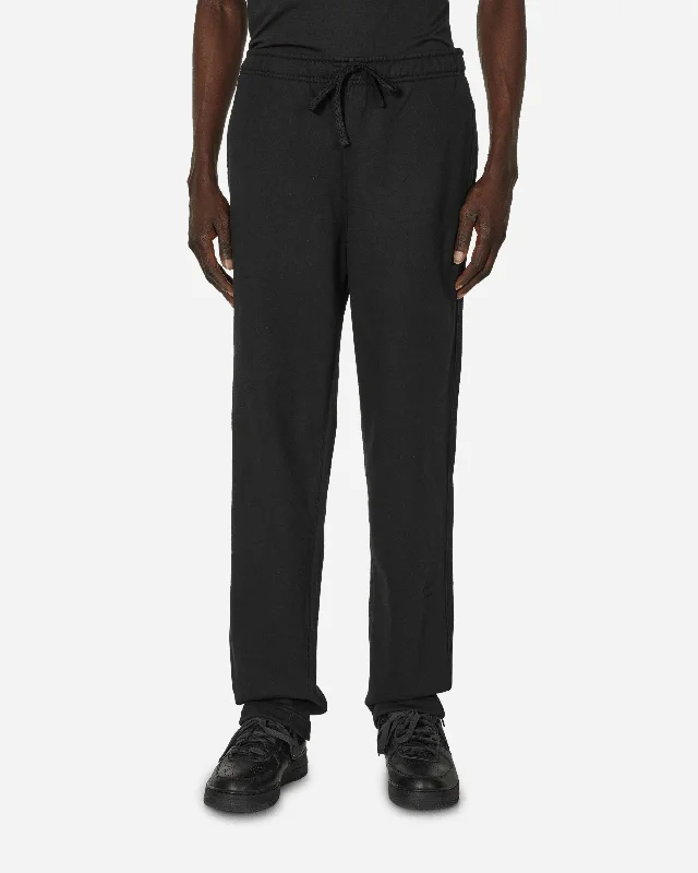 Authentic Raw Denim Men's JeansMMW Fleece Pants Black