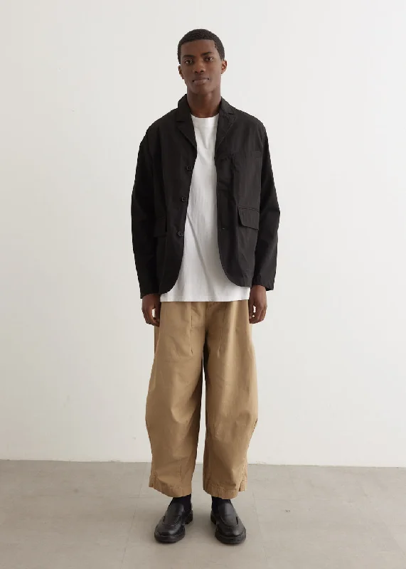 Men's Coats with Hand WarmersNilas Fine Broken Twill Work Jacket