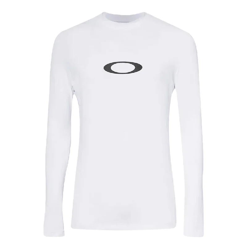 Men's Shirts with Adjustable HemlinesOakley - Men's Ellipse Rashguard Long Sleeve T-Shirt (FOA403767 100)