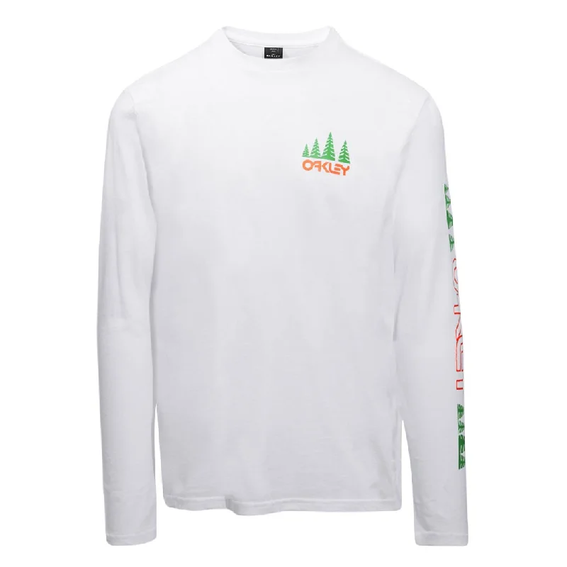 Patterned Men's Hawaiian ShirtsOakley - Men's Treeline Long Sleeve T-Shirt (FOA405711 100)