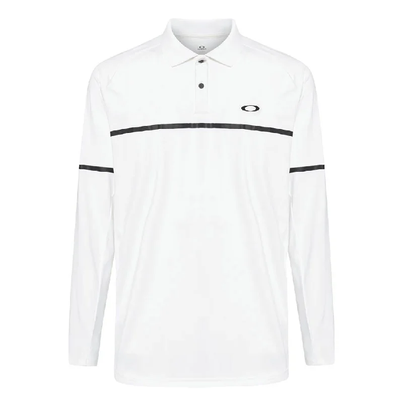 Men's Shirts with Adjustable CuffsOakley - Men's UV Tech Long Sleeve Polo (FOA404356 100)