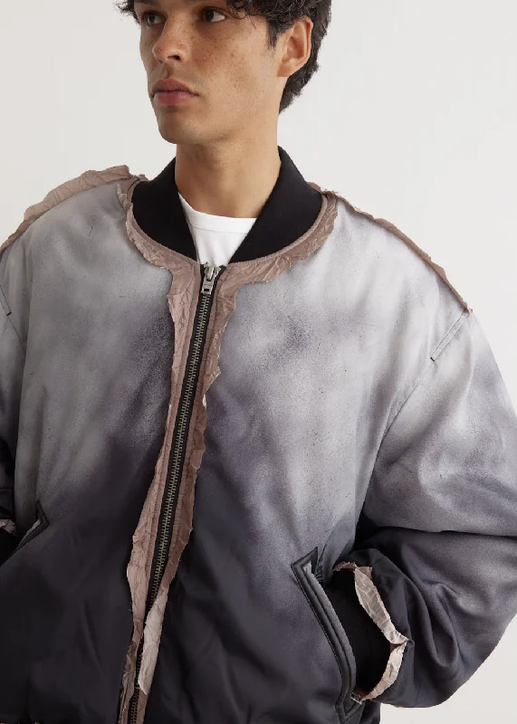 Casual Men's Bomber JacketsOcari Printed Nylon Bomber