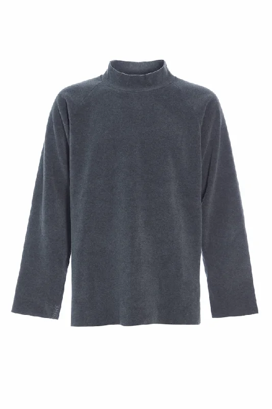 Men's Sweaters in Metallic ColorsONE SIZE SWEATER MEN - 1016C - GREY