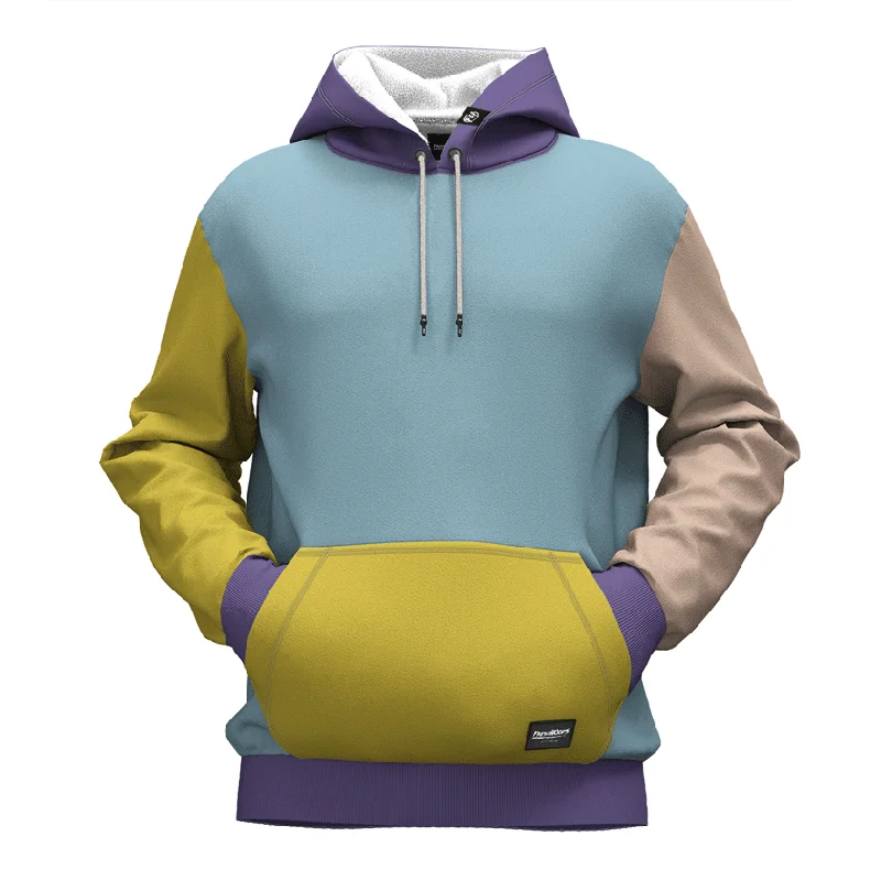 Men's Hoodies with Kangaroo PocketsPastel Blue Hoodie