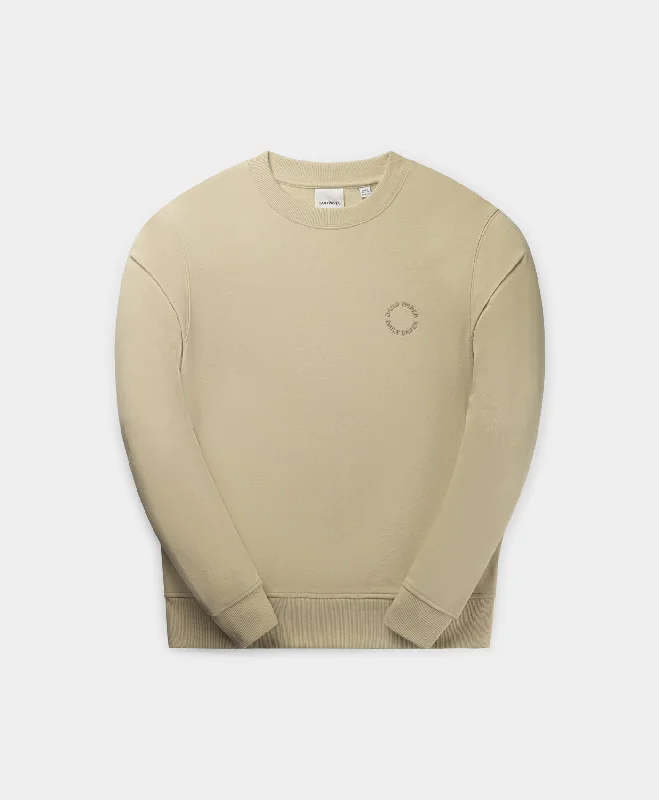 Men's Sweaters for Mild WeatherPelican Beige Orbit Sweater
