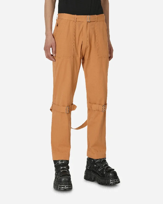 High-Waisted Bootcut Men's JeansBontage Pants Orange