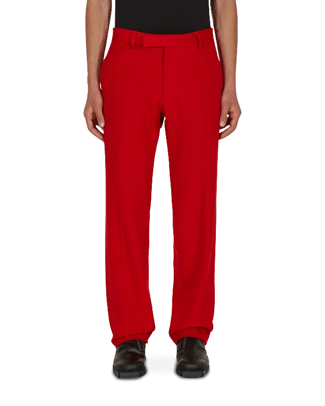 Men's Straight-Leg JeansTycoon Pants Red