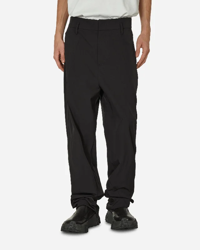 Men's Jeans with Embroidery5.1 Trousers (Center) Black