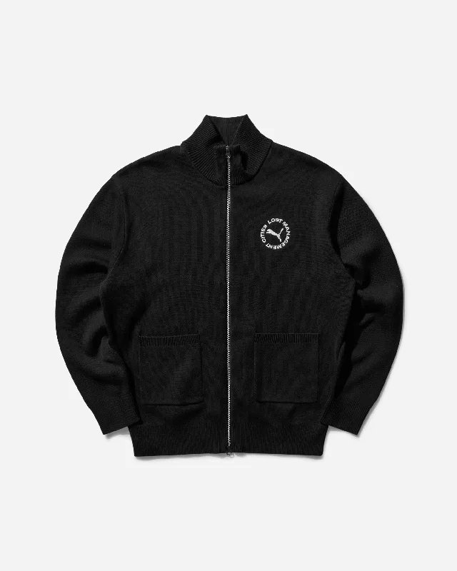 Men's Coats with Reflective StripesMen's LMC Full-Zip Jacket Black