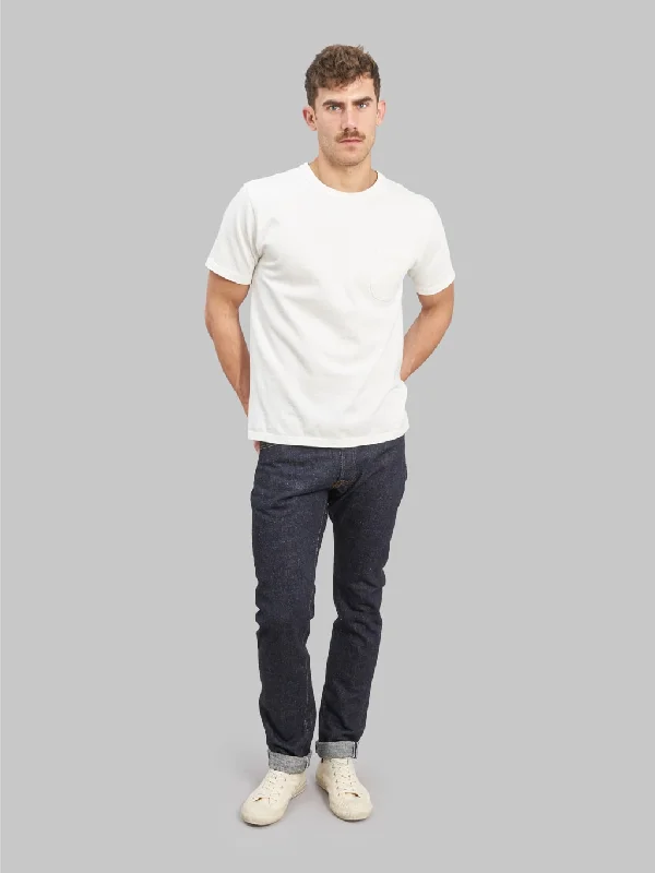 Wash and Wear Men's JeansPure Blue Japan SLB-019 "Slub Denim" 16.5oz Relaxed Tapered Jeans