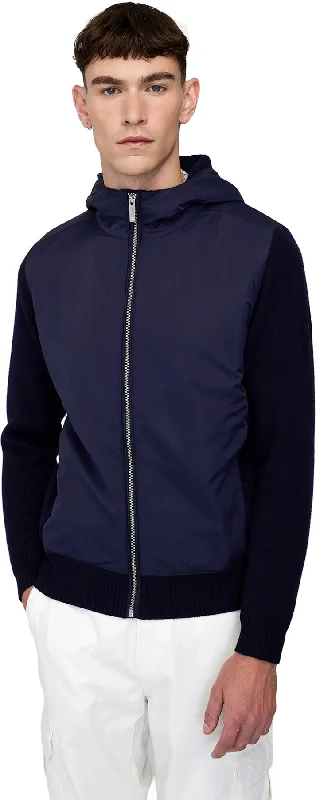 Men's Sweaters with SnapsDamien Hooded Zip Sweater - Men's|-|Chandail zippé à capuchon Damien - Homme
