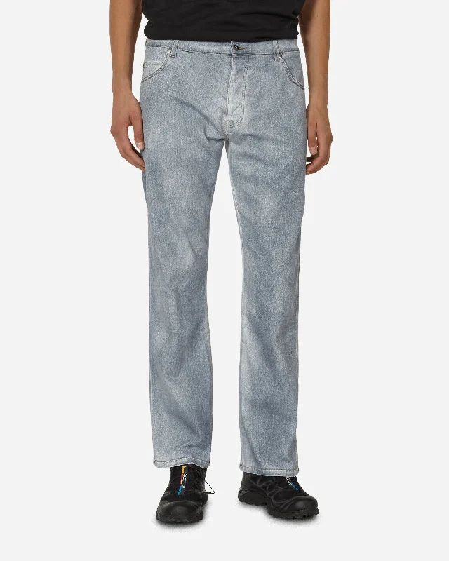 Men's Straight-Leg JeansMokollur Denim Pants Indigo
