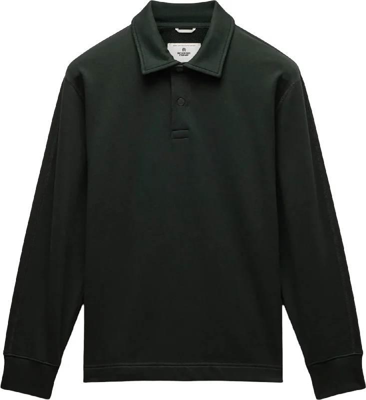 Trendy Men's Oversized SweatersMidweight Terry Rugby Sweater - Unisex|-|Chandail de rugby à poids moyen - Unisexe
