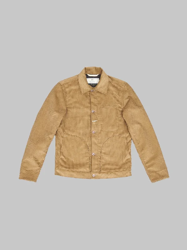 Men's Coats for Formal EventsRogue Territory Supply Jacket Lined Tan Corduroy