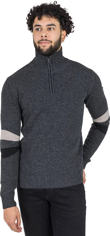 Men's Sweaters with ButtonsSignature Half-Zip Knit Sweater - Men's|-|Chandail en tricot à demi-glissière Signature - Homme