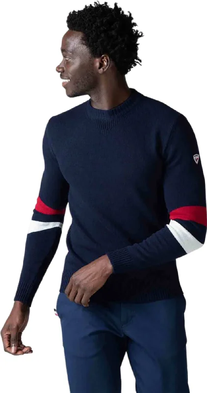 Men's Sweaters with Roll-Neck DesignsSignature Knit Sweater - Men's|-|Chandail en tricot Signature - Homme