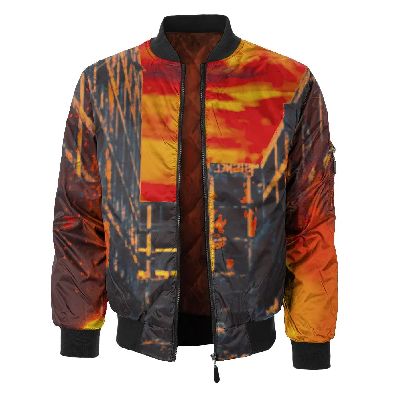 Luxurious Men's Cashmere CoatsRu-In Bomber Jacket