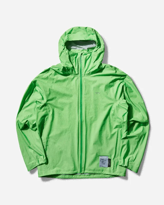 Men's Coats for Rainy WeatherMen's Pertex 3L Fly Rain Jacket Neon Green