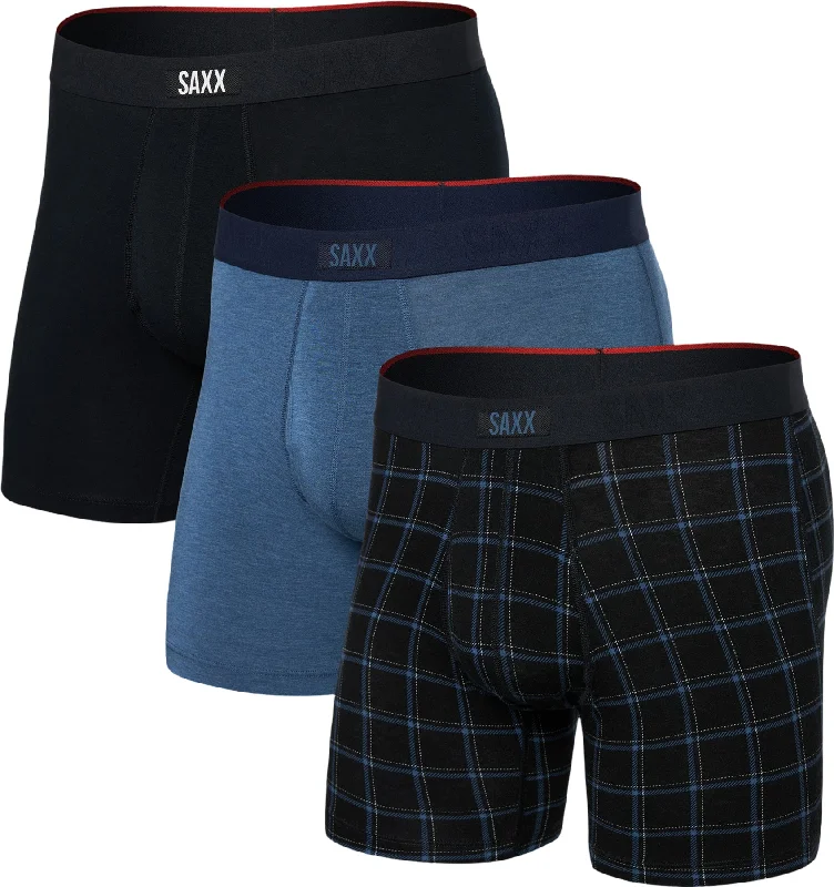 Windowpane - Dark Denim - Black