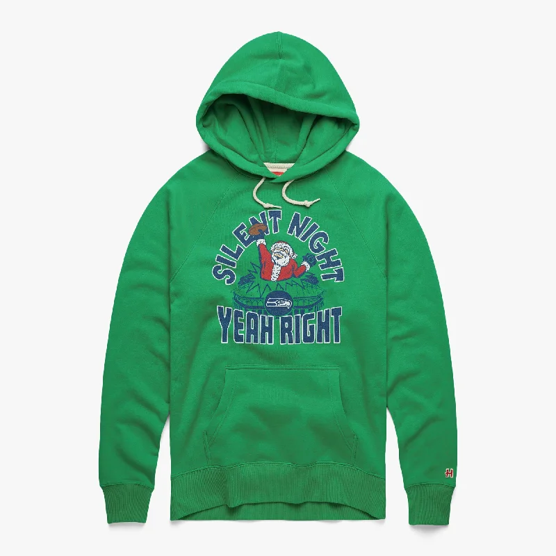 Men's Hoodies with Adjustable HoodsSeattle Seahawks Christmas Hoodie