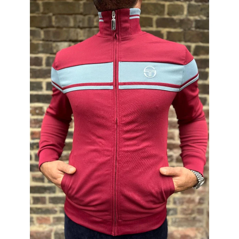 Men's Sleeveless TopsSergio Tacchini - Damarindo Tibetan Red / Mountain Spring - Track Top
