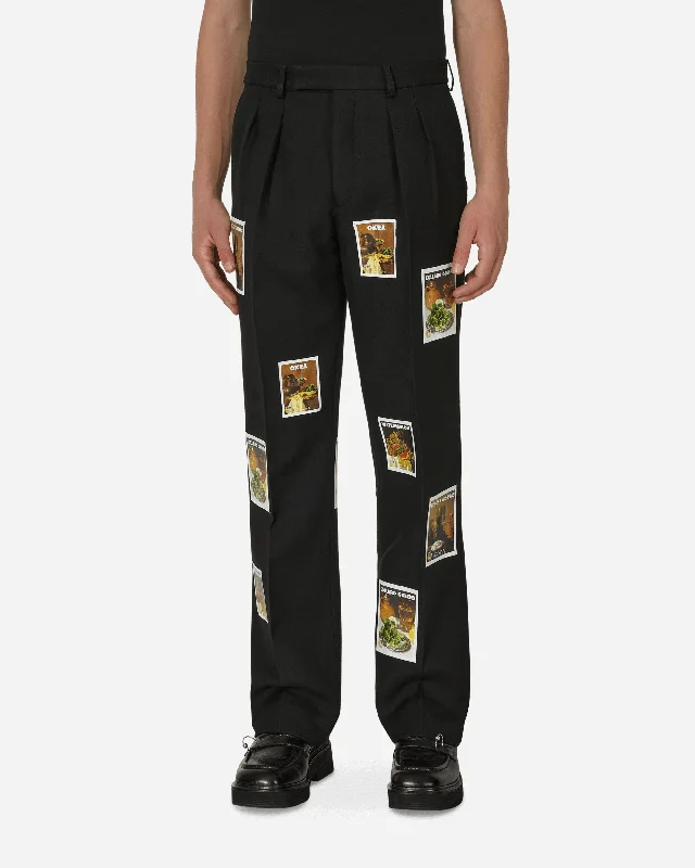 Jeans for Men with a Curvy BodyDenim Tears Patch Suit Pants Black