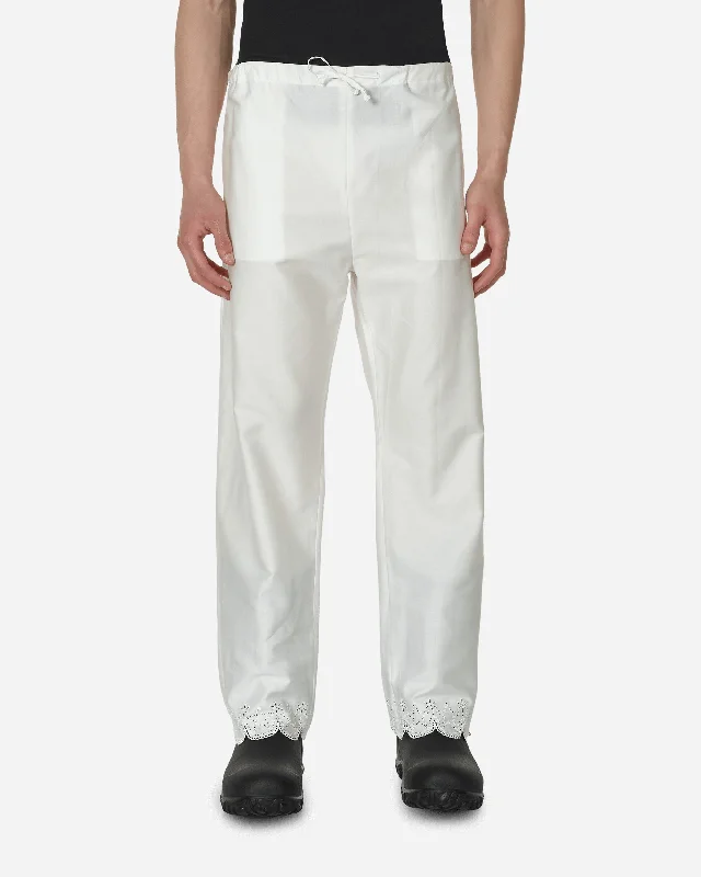Men's Jeans in Different ColorsScalloped Pantalettes White