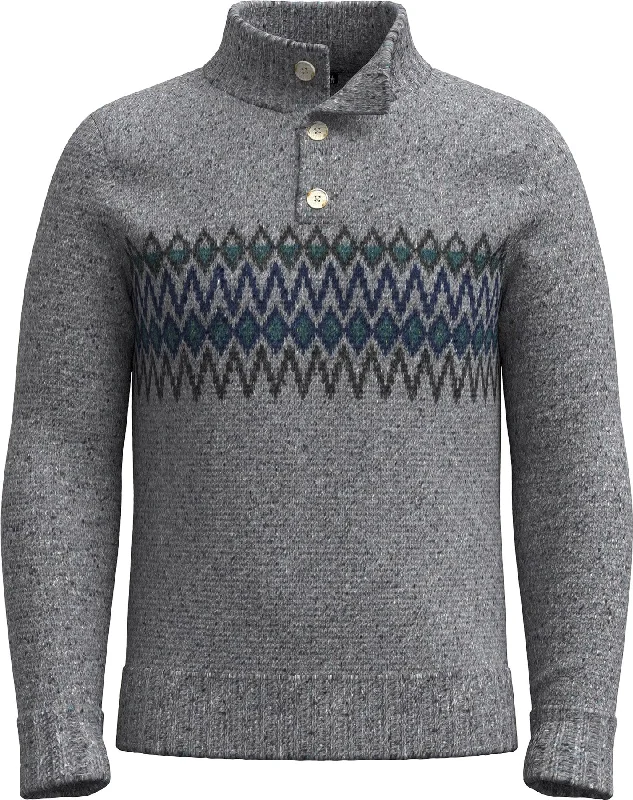 Men's Sweaters in Earthy TonesHeavyweight Henley Sweater - Men’s|-|Chandail à col boutonné épais - Homme