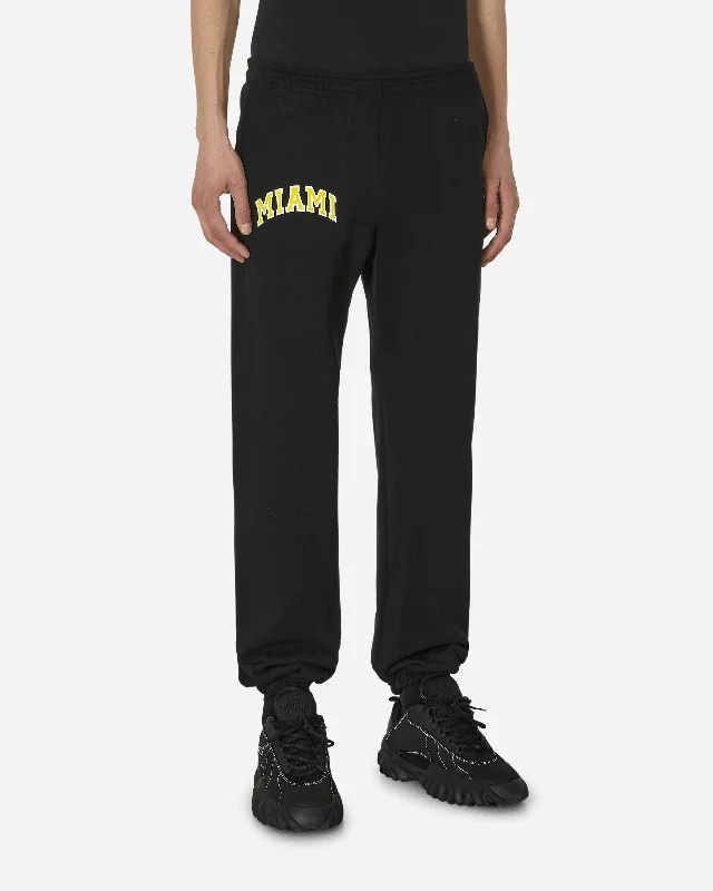 Latest Designer Men's JeansMiami Sweatpants Black
