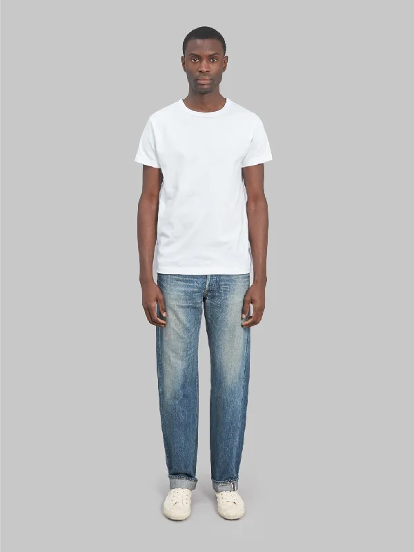 High-Waisted Men's JeansStudio D'Artisan D1844U "1950s Wash" 12.5oz Regular Straight Jeans