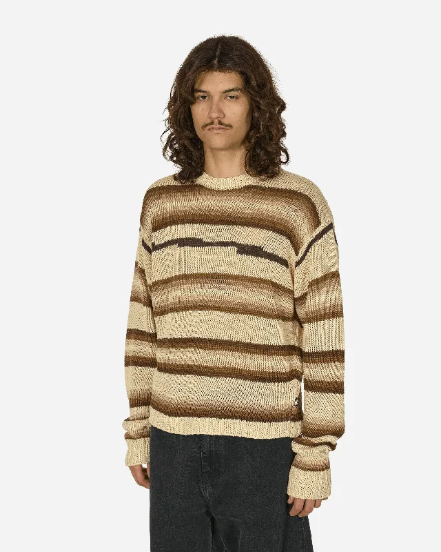 Men's Sweaters with Argyle PatternsTonal Stripe Sweater Natural