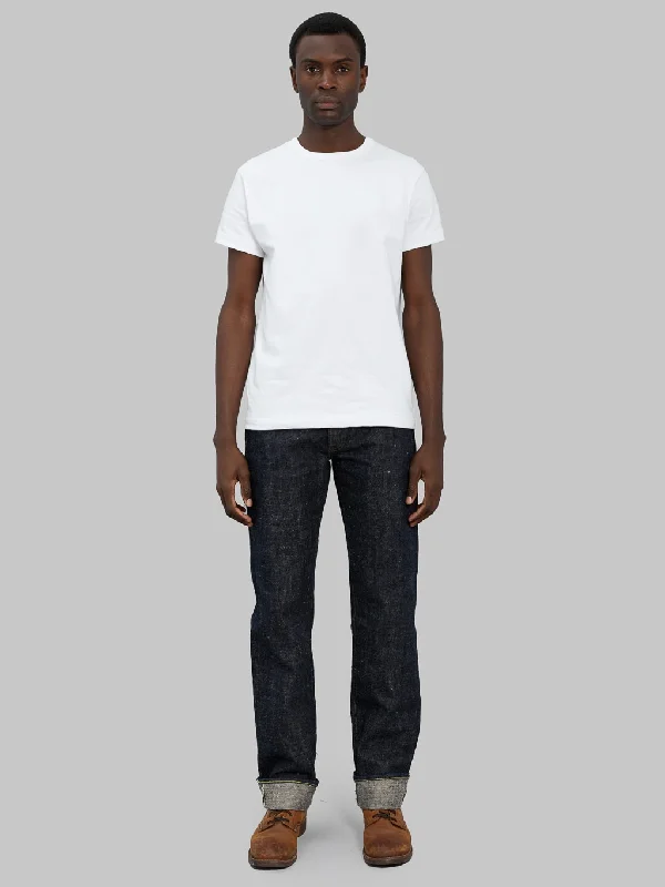Men's Jeans with RipsSugar Cane "Okinawa" 14oz Regular Straight Jeans