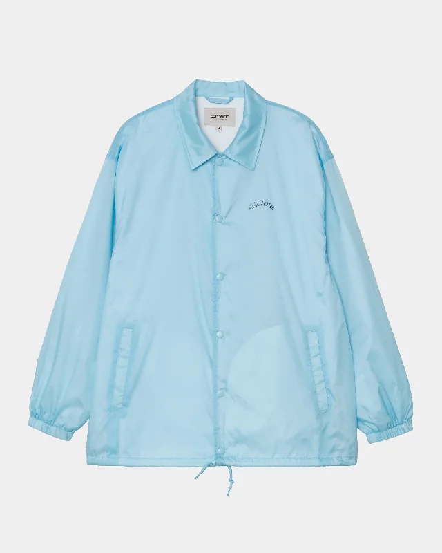 Functional Men's Ski JacketsSuper Tired Coach Jacket | Air Blue