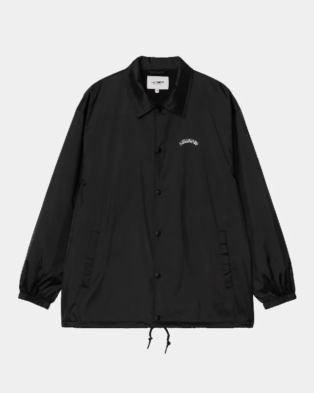 High-Quality Men's Duffle CoatsSuper Tired Coach Jacket | Black