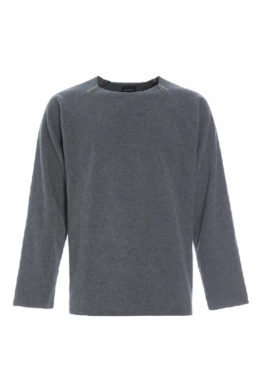 Men's Sweaters in Bright ColorsSWEATER LOOSE FIT - 1010C - GREY