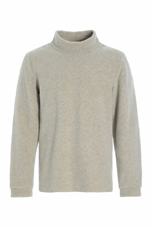 Men's Sweaters in Neutral ColorsSWEATER W/ HIGH NECK - 1031C - SAND